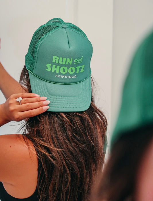 Run and Shootz Hat
