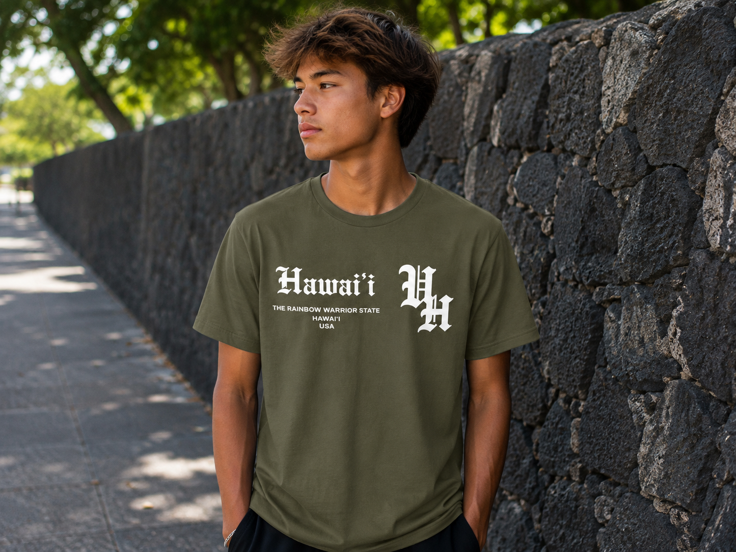 UH Rainbow Warrior State Tee